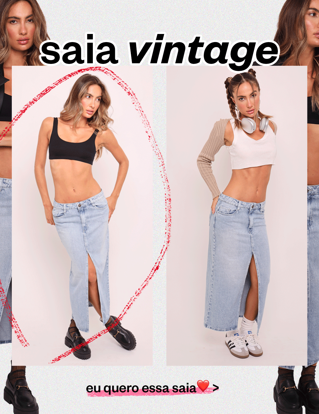 Banner mobile - saia vintage
